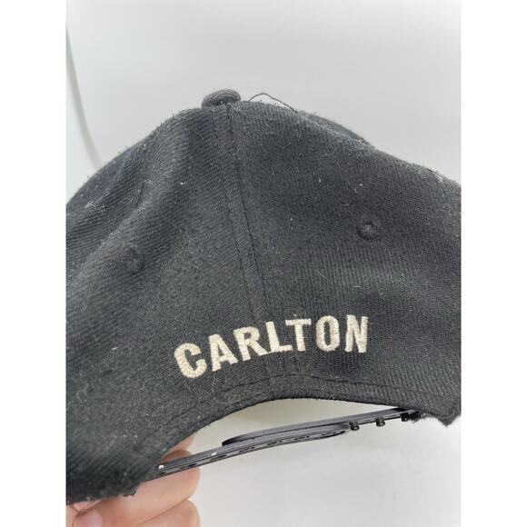 Carlton 9FIFTY A-FRAME Black Classic Flat Peak Official aFL - Picture 5 of 8